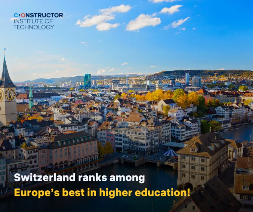 Switzerland Ranks 7th in Europe